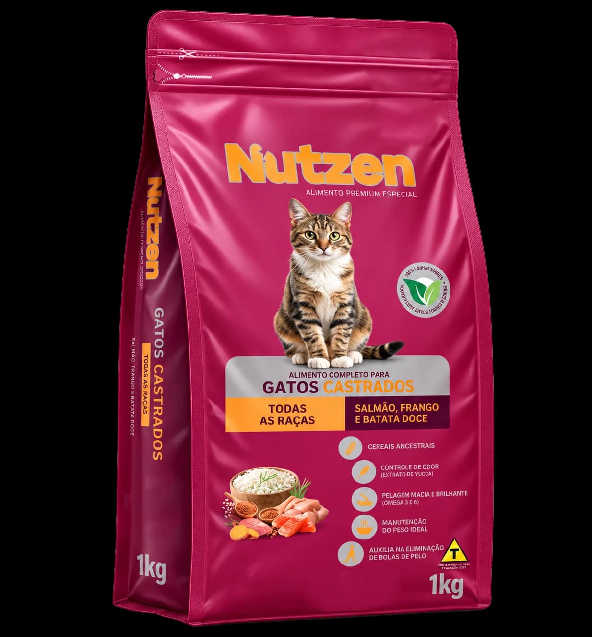 Gatos Adultos Castrados — 1 kg - imagem 1